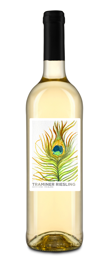 TRAMINER RIESLING WINE LABELS - Click Image to Close
